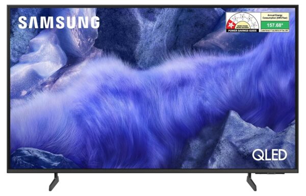 Samsung 108 cm (43 inches) Vision AI 4K Ultra HD Smart QLED TV QA43QEF1AULXL